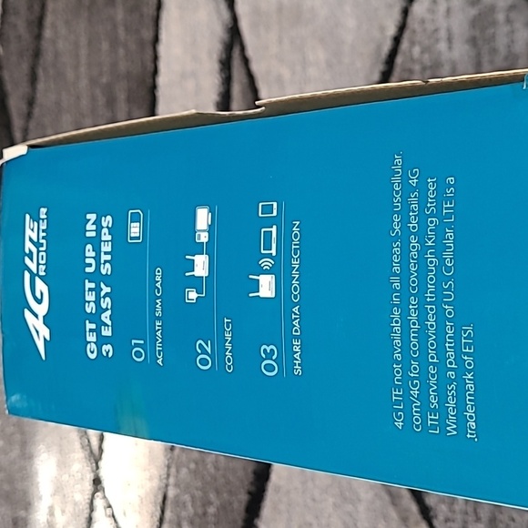 US CELLULAR D-LINK DWR-961 AC1200 MBPS 4-G LTE ROUTER - Picture 4 of 10